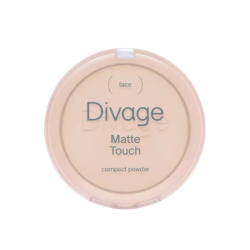 DIVAGE пудра компактная matte touch compact powder т.02